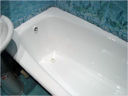 Відновлення емалі ванни за допомогою механічного очищення
